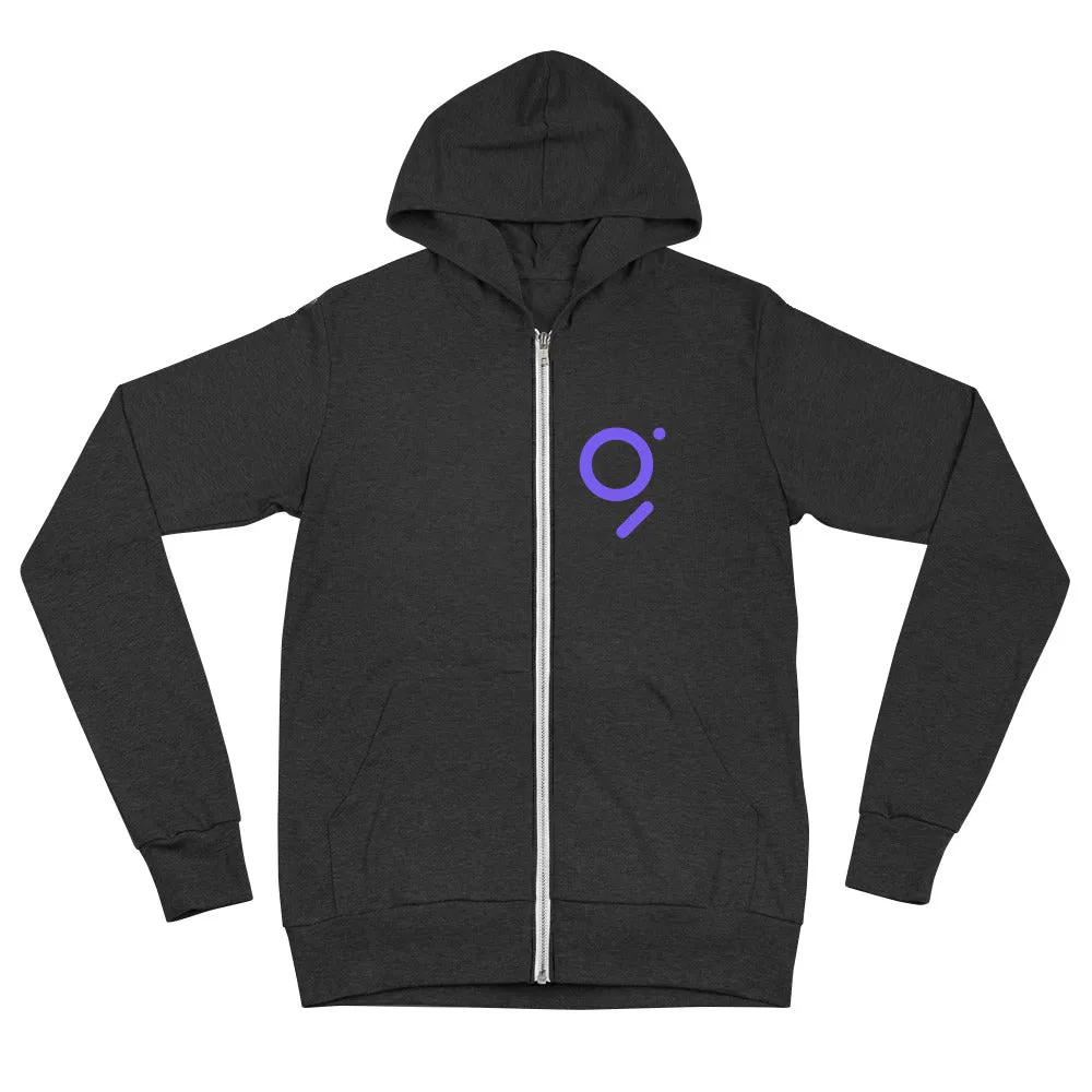 The Graph Unisex zip hoodie