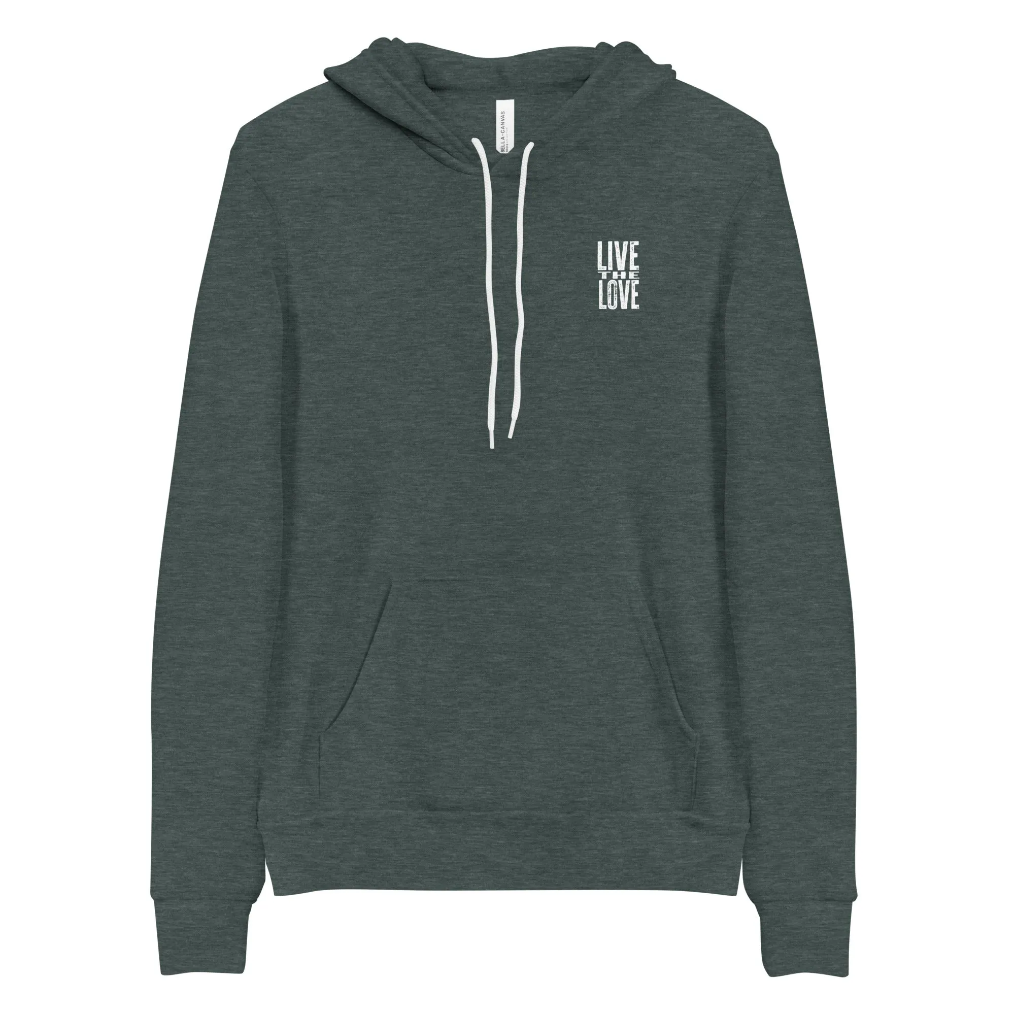 The Live the Love Logo Front & Back Unisex hoodie