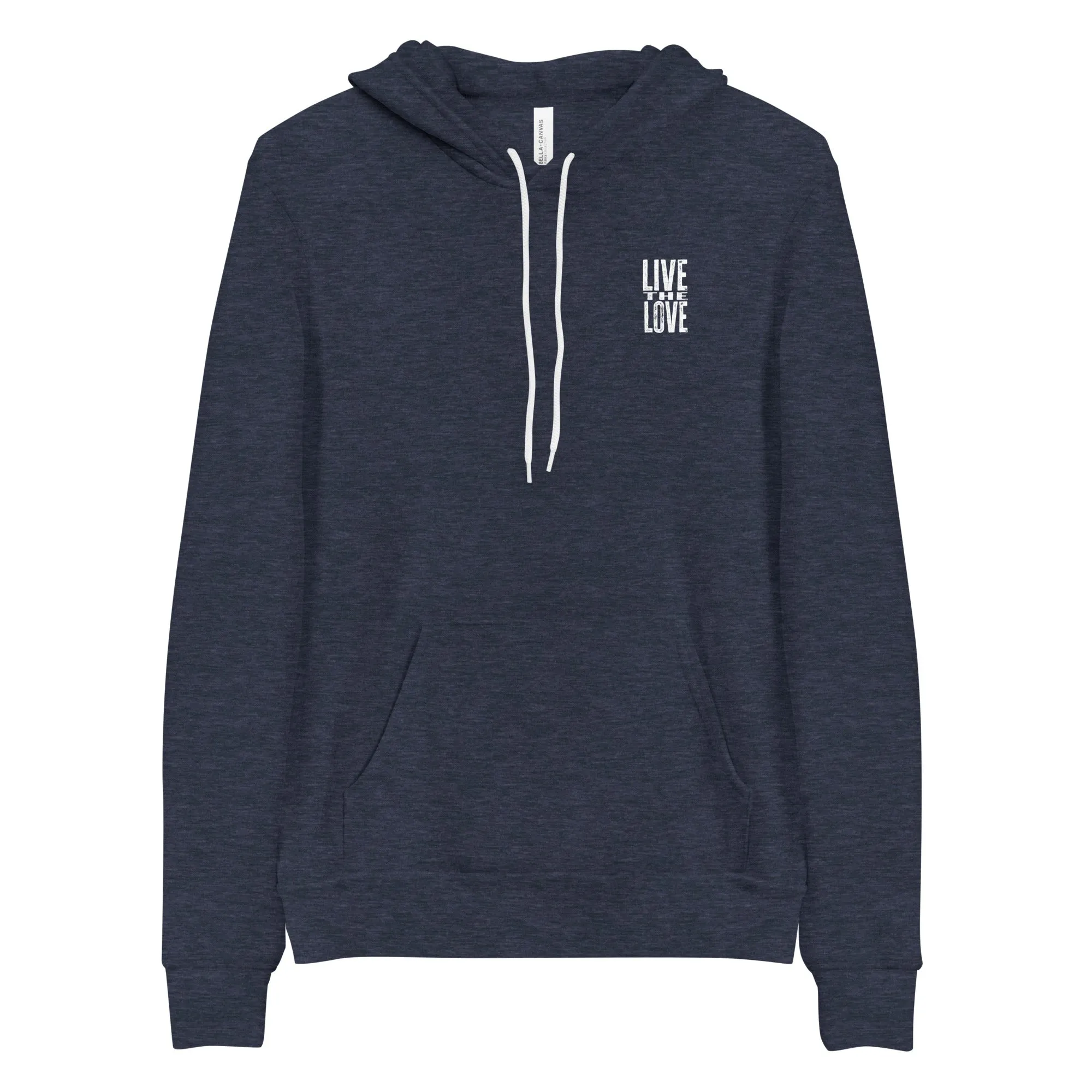 The Live the Love Logo Front & Back Unisex hoodie