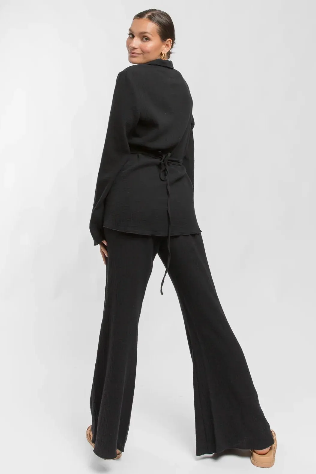 THE LULLABY CLUB POSITANO PANTS - JETT