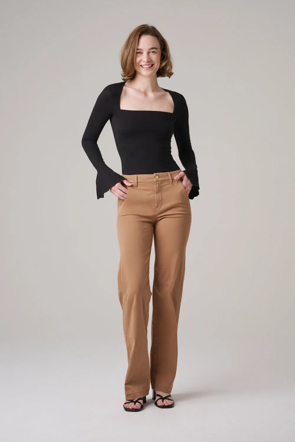 The Malibu Wide Chino  |  Camel
