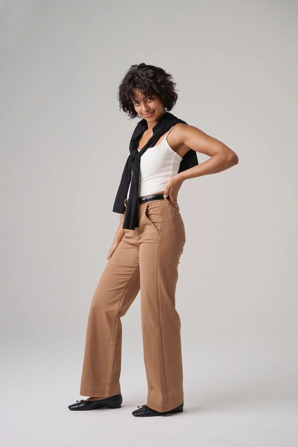 The Malibu Wide Chino  |  Camel