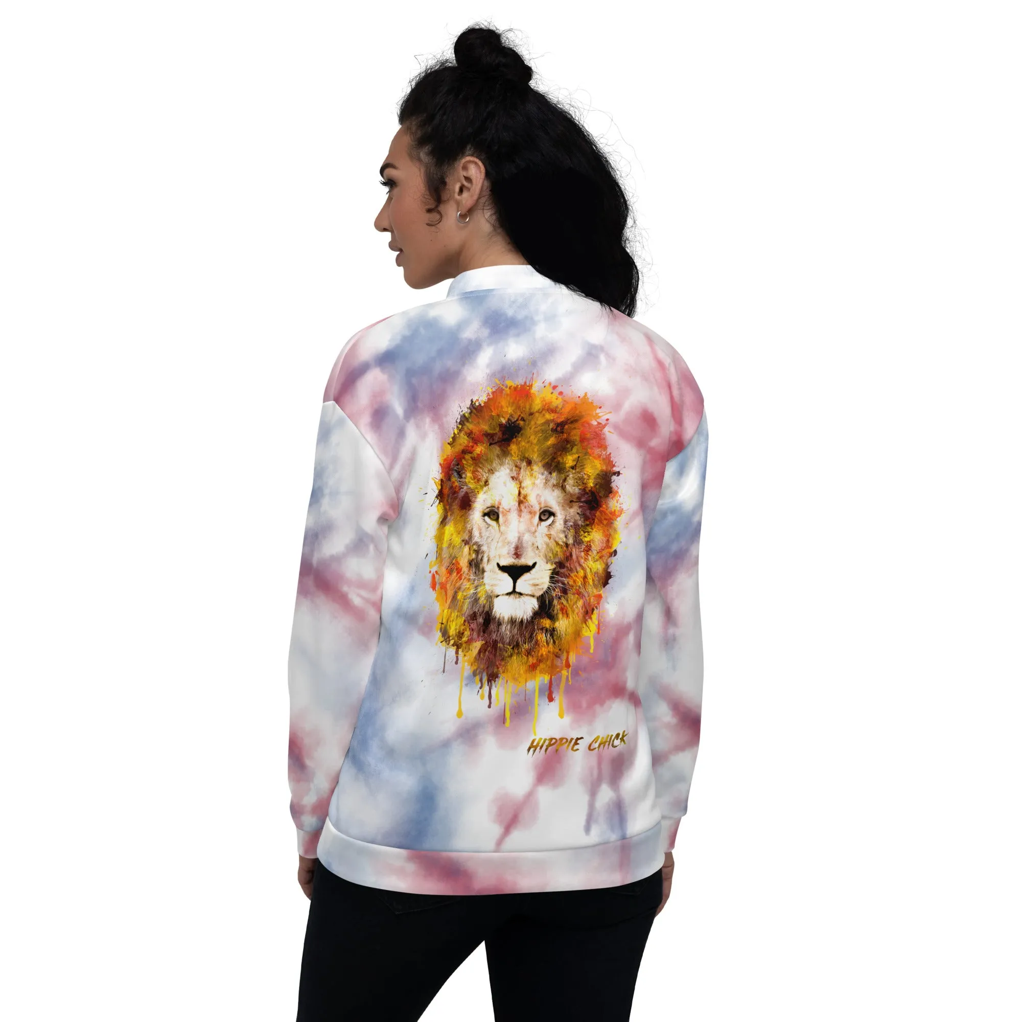 Tie Dye Bomber Jacket - OG Hippie Chick