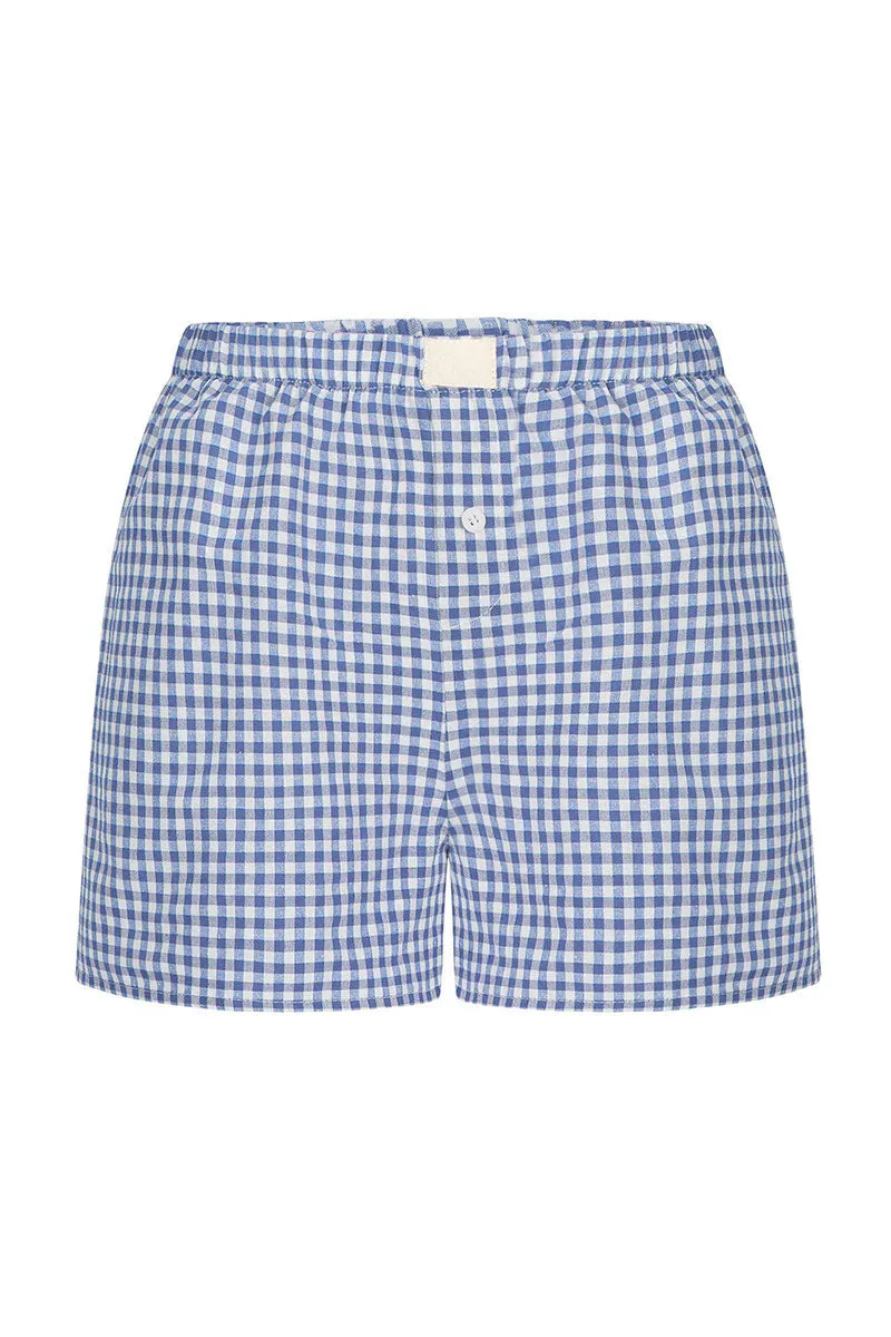 TNF4184 Checkered Casual Shorts