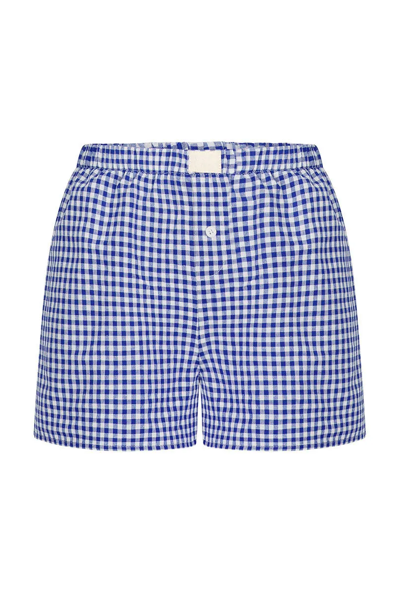 TNF4184 Checkered Casual Shorts