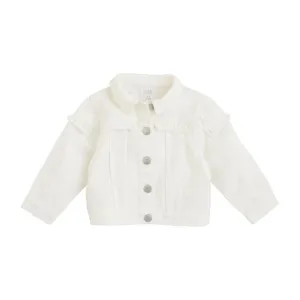 Toddler Denim Jacket WHITE