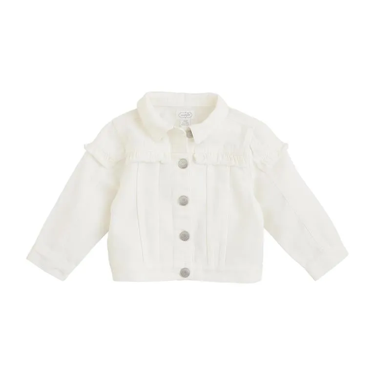 Toddler Denim Jacket WHITE