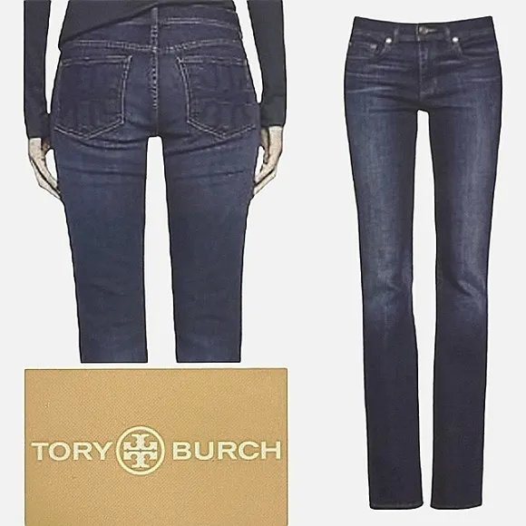 Tory Burch Habitual Jeans EUC $170 Size 31  J1672