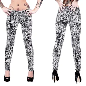 ✨TRIPP NYC✨T-back Splatter Skinny Jeans