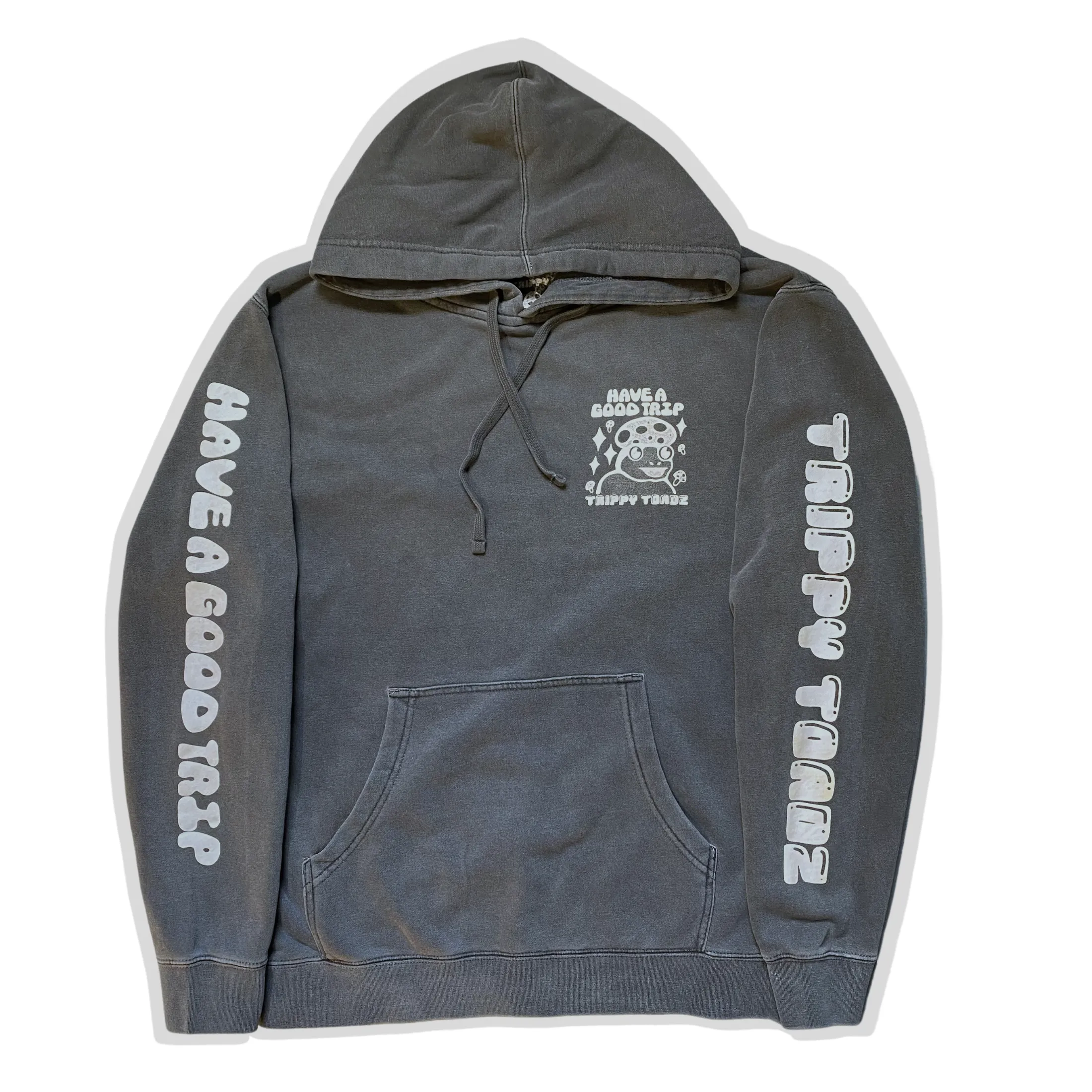 Trippy Toad Black Hoodie
