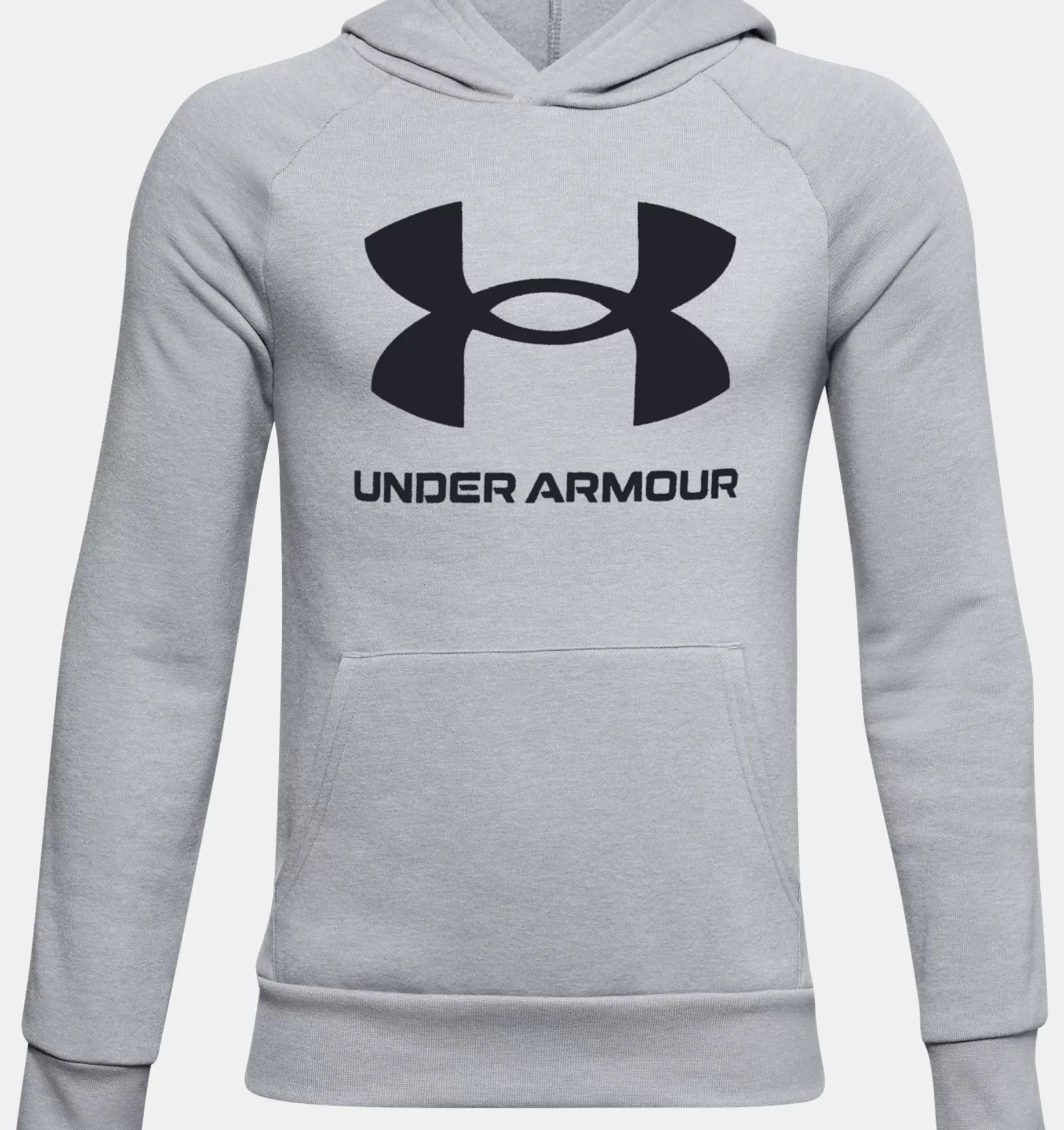 Under Armour Boys' UA Rival Fleece Big Logo Hoodie