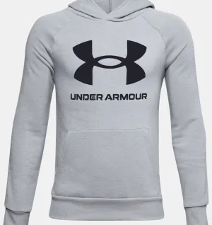 Under Armour Boys' UA Rival Fleece Big Logo Hoodie