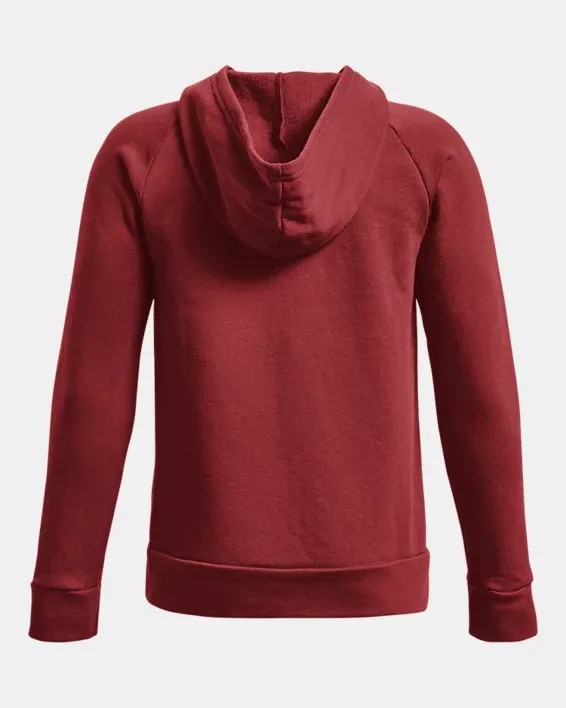 Under Armour Boys' UA Rival Fleece Full Zip Hoodie