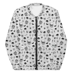 Unisex Bomber Jacket 'Skull'