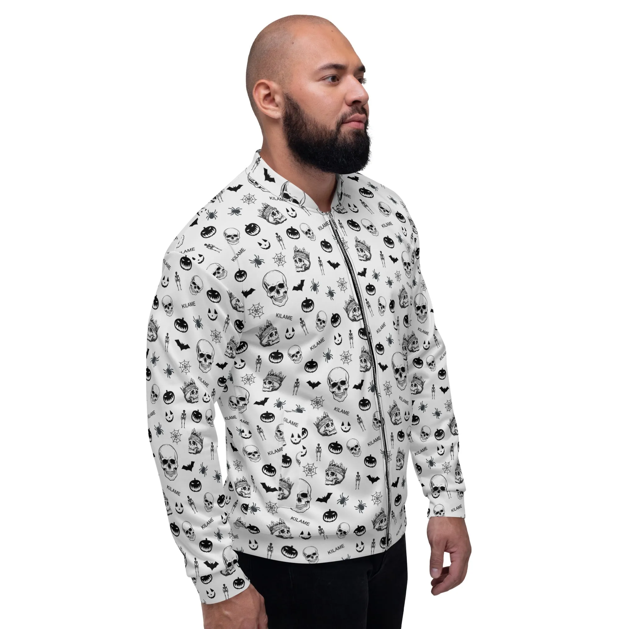 Unisex Bomber Jacket 'Skull'