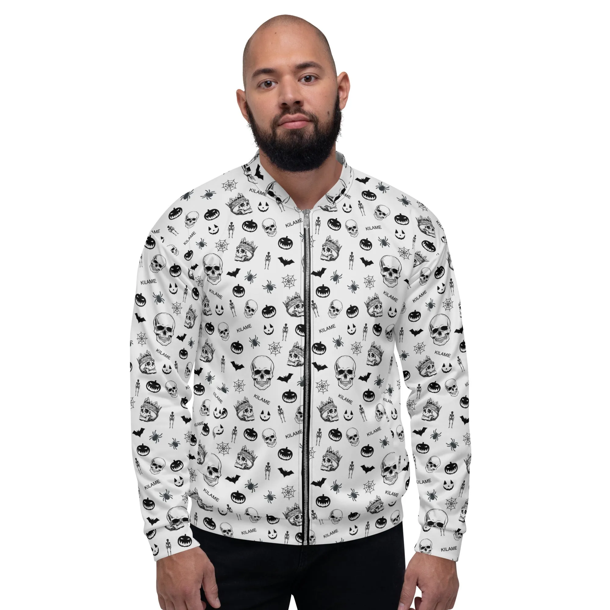 Unisex Bomber Jacket 'Skull'