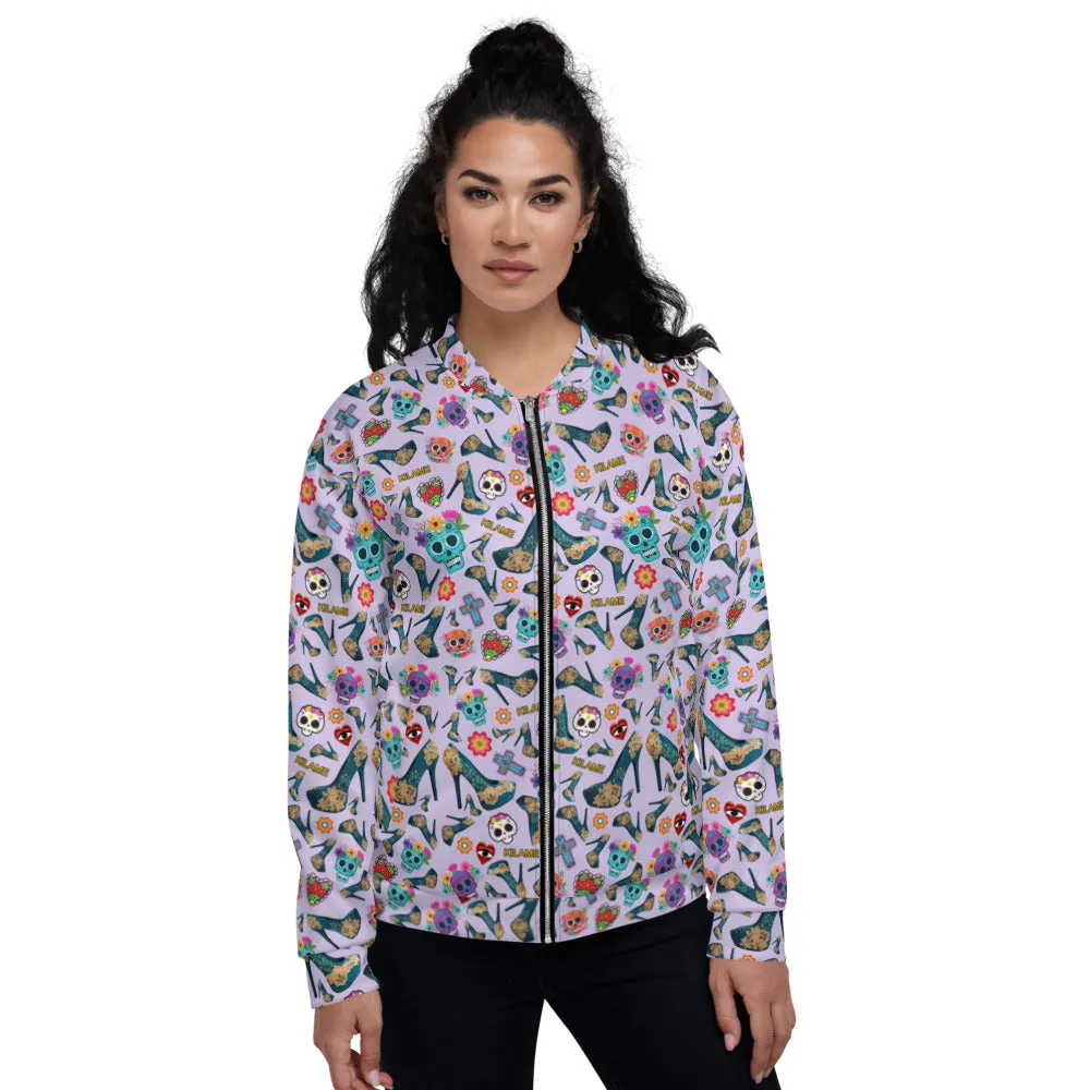 Unisex Bomber Jacket 'Viva la vida'