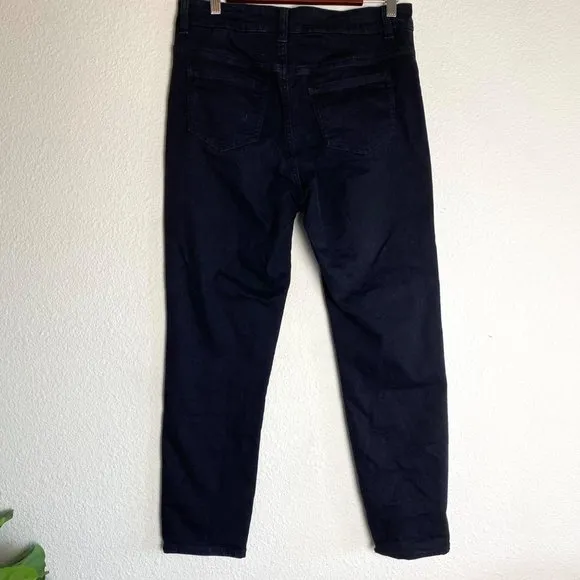 Universal Standard Seine High Rise Skinny Jeans Washed Black