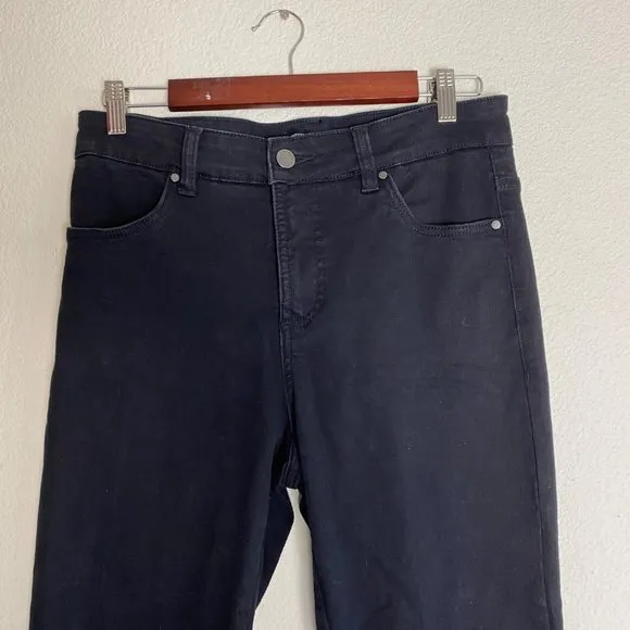 Universal Standard Seine High Rise Skinny Jeans Washed Black