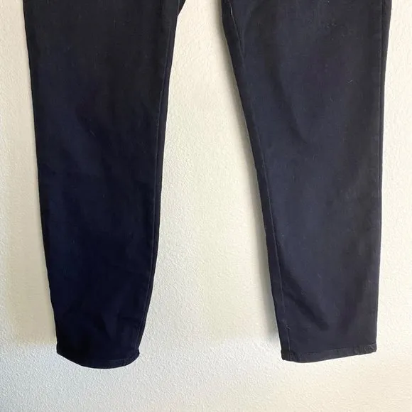 Universal Standard Seine High Rise Skinny Jeans Washed Black
