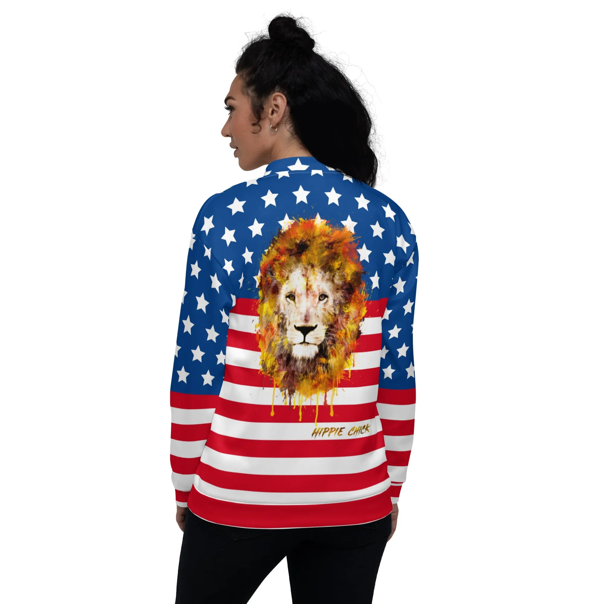 USA Bomber Jacket - OG Hippie Chick