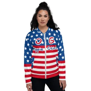 USA Bomber Jacket - OG Hippie Chick