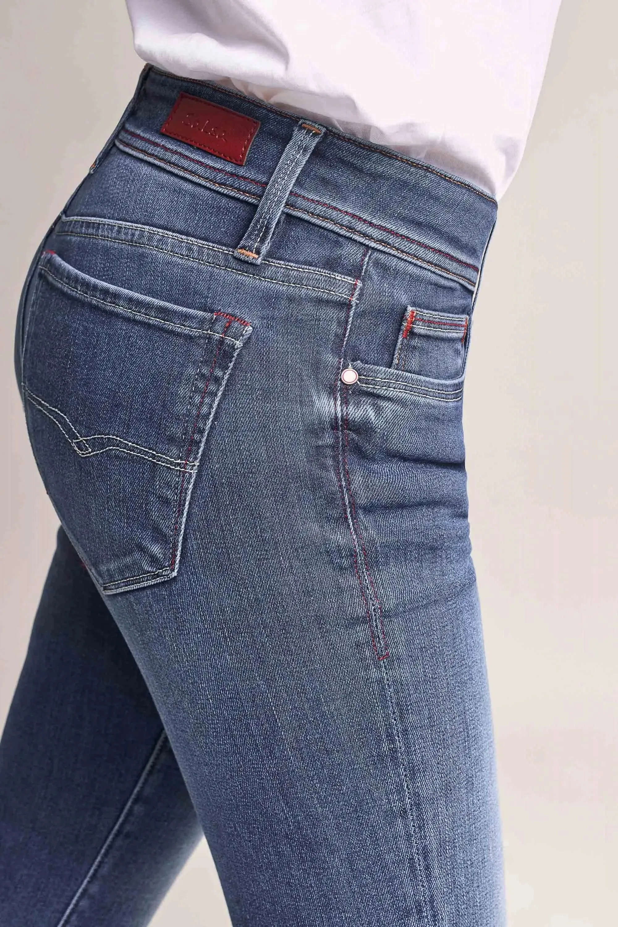 Vaqueros Colette Capri