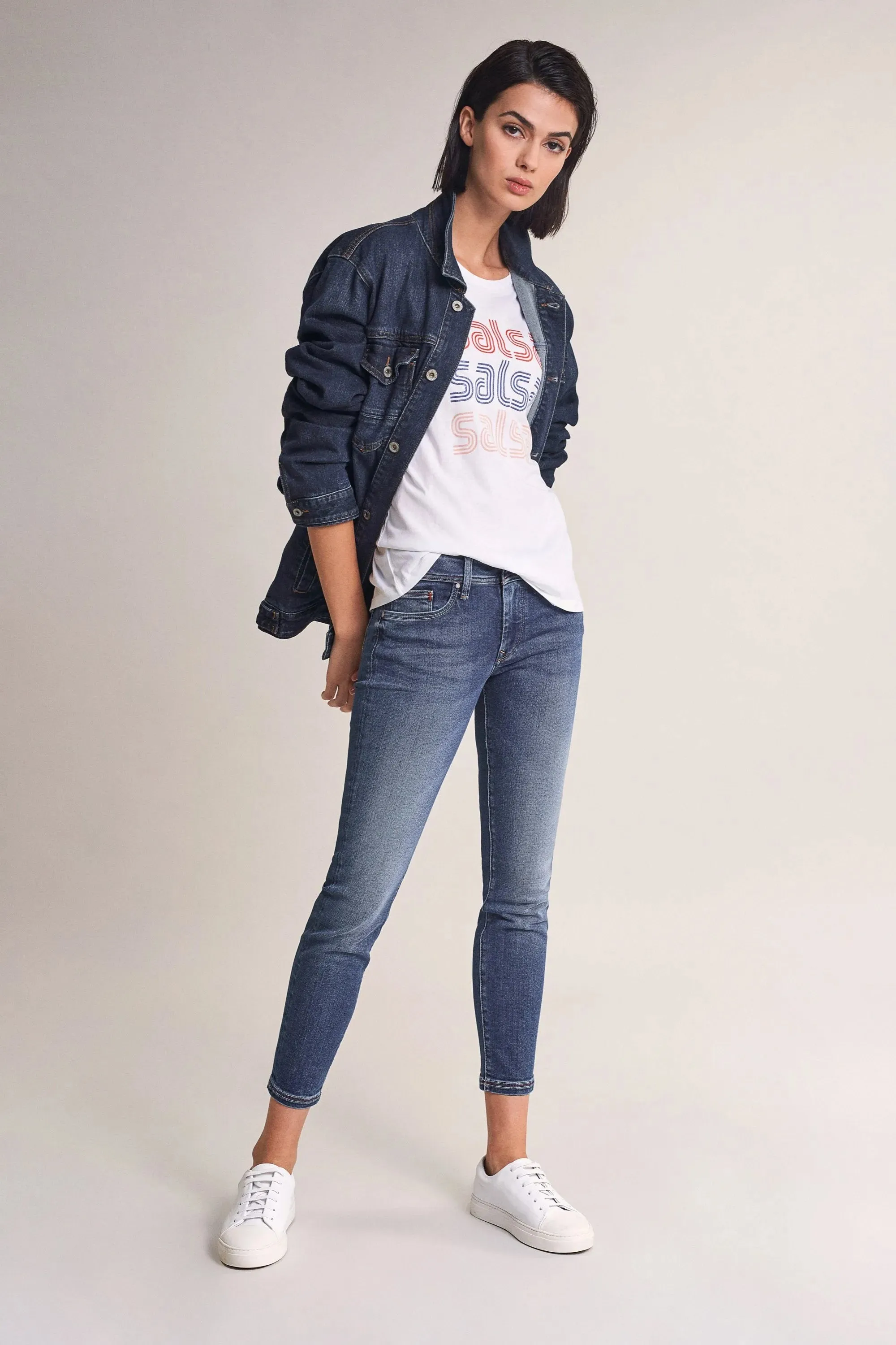 Vaqueros Colette Capri