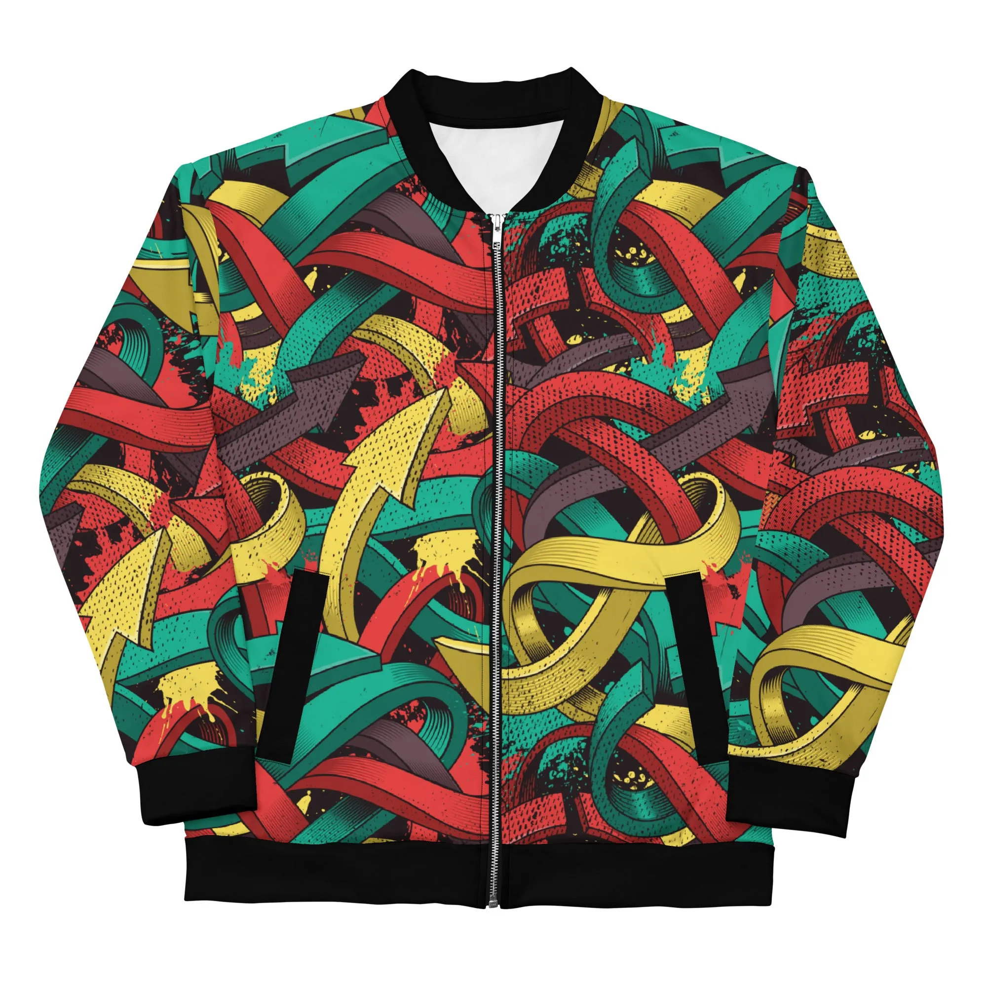 Vector Arrow Bomber Jacket