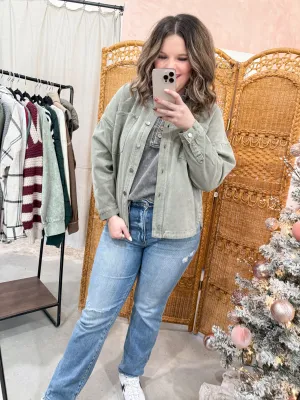 Vintage Washed Shacket