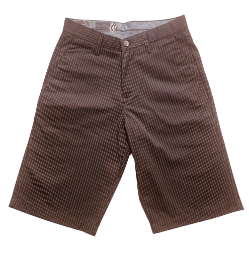 Volcom Shorts Chino Frickin Stripe brown