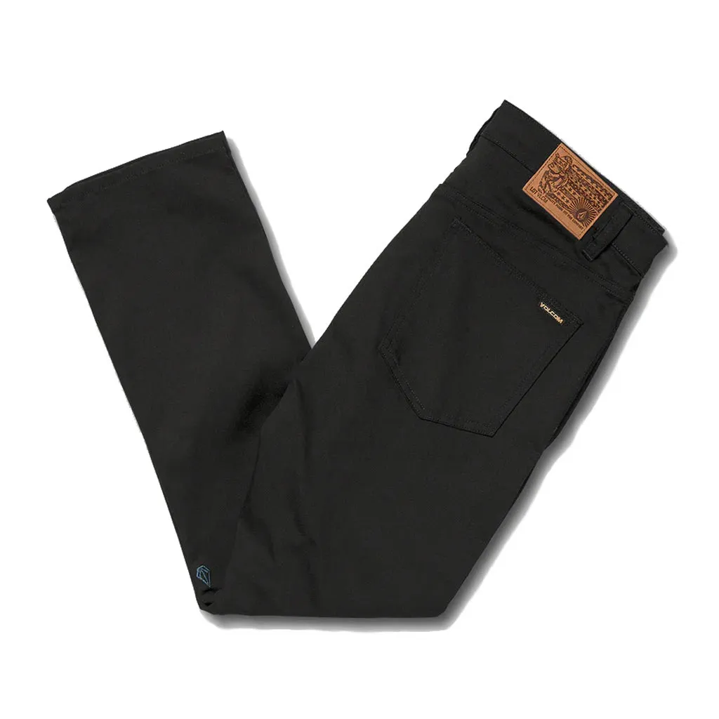 VOLCOM VORTA DENIM -  BLACK ON BLACK