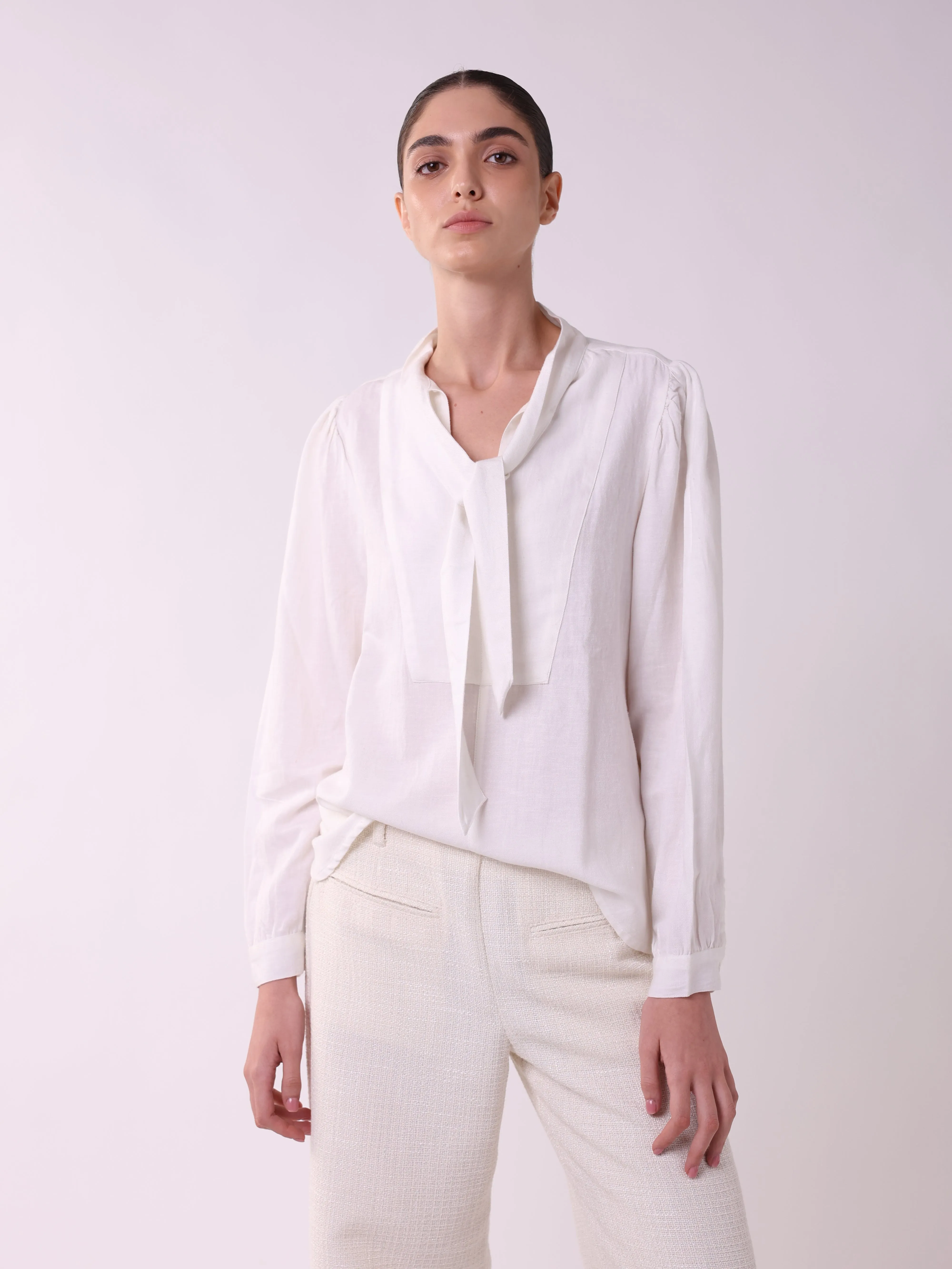 Washed Tie Shirt