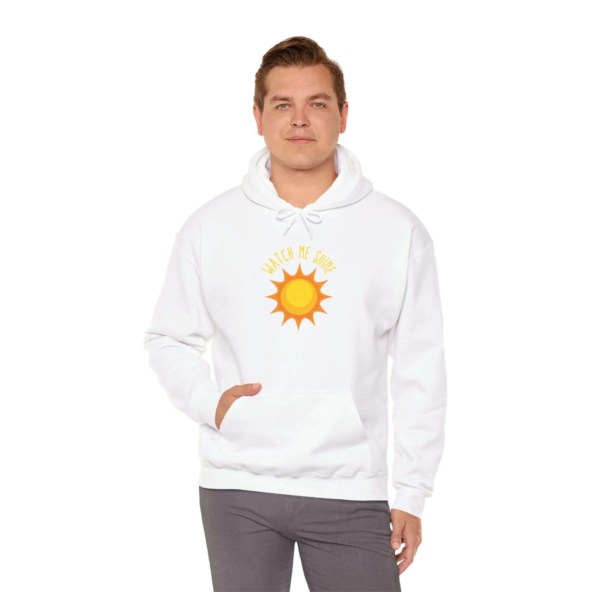 Watch Me Shine Men's Graphic Hoodie