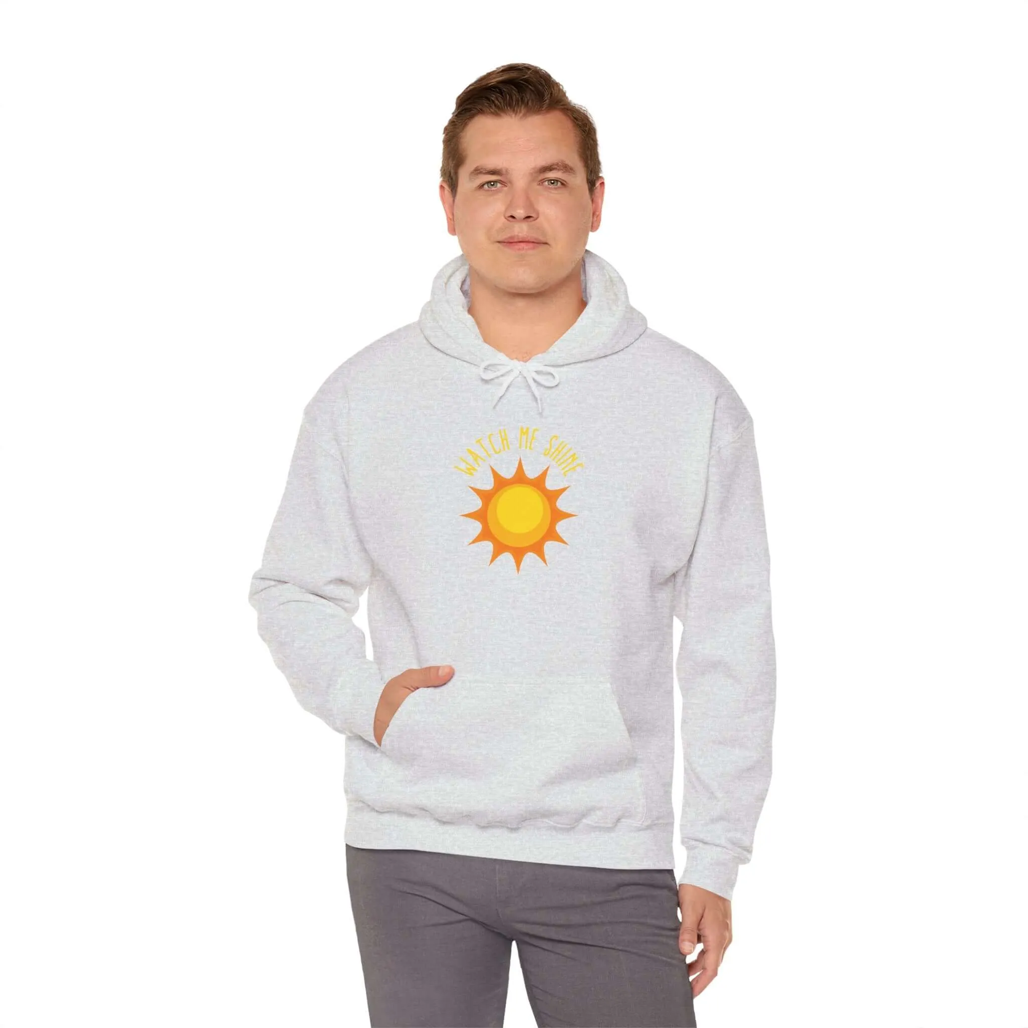 Watch Me Shine Men's Graphic Hoodie