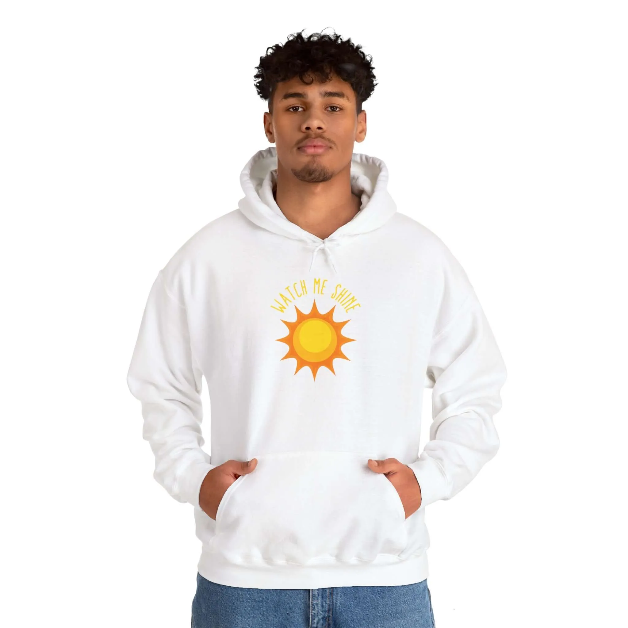 Watch Me Shine Men's Graphic Hoodie