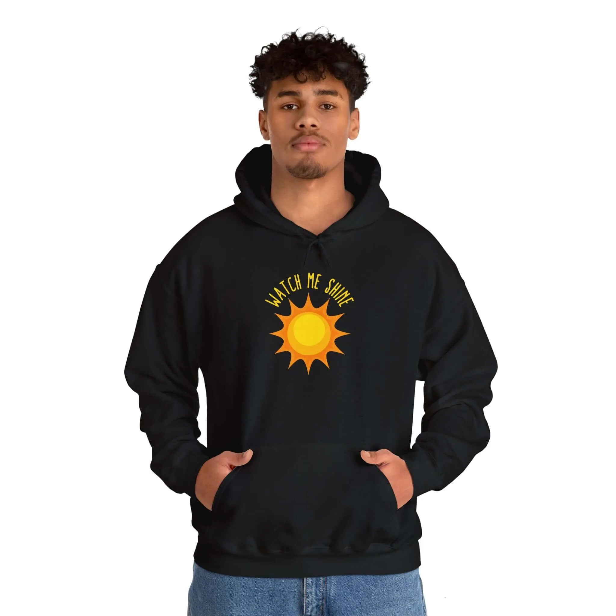 Watch Me Shine Men's Graphic Hoodie