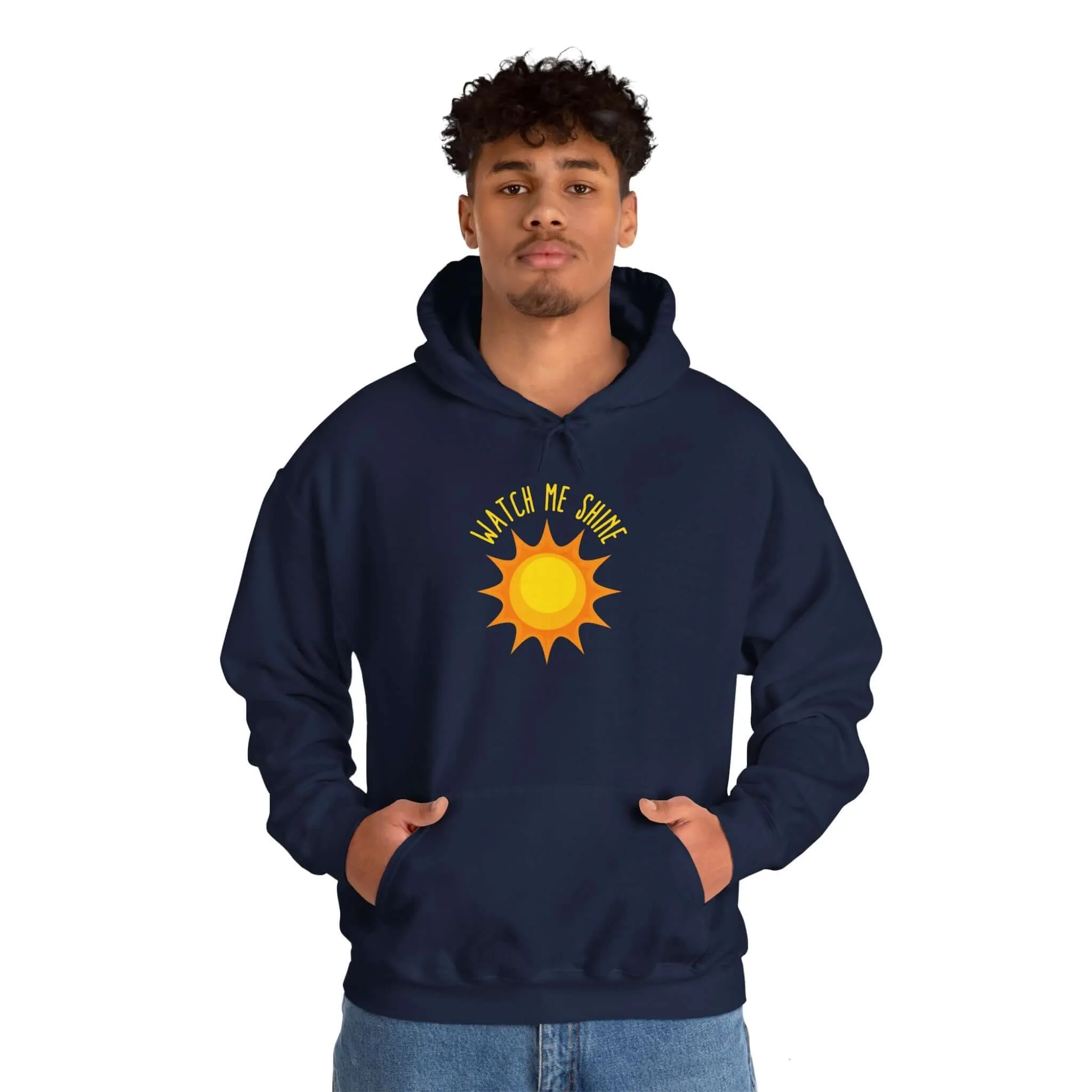Watch Me Shine Men's Graphic Hoodie