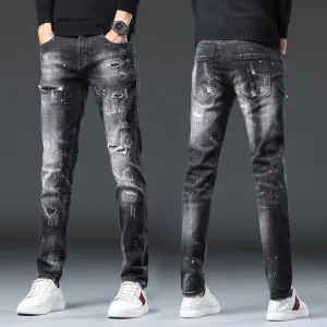 Waylen – Donkere Stretch Jeans voor Heren