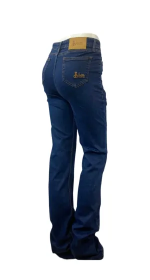 Western Jeans Boot Cut Regular Stitching