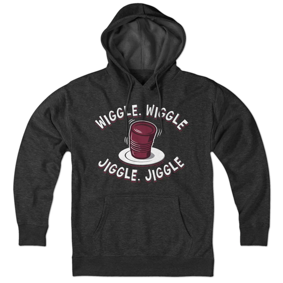 Wiggle, Wiggle, Jiggle, Jiggle Cranberry Sauce Hoodie
