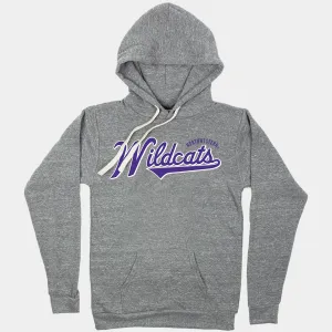 Wildcats Baseball Script Hoodie