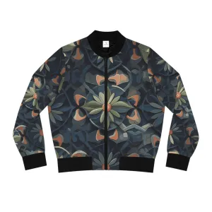 Women's Bomber Jacket - Baby Yoda Grogu Renaissance Painting