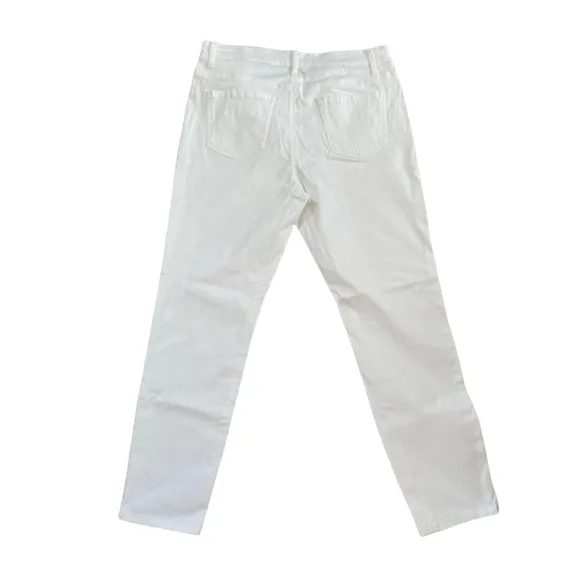Women's Jeans White Denim Buffalo David Bitton Jeans Skinny Ankle Jeans S 8/29