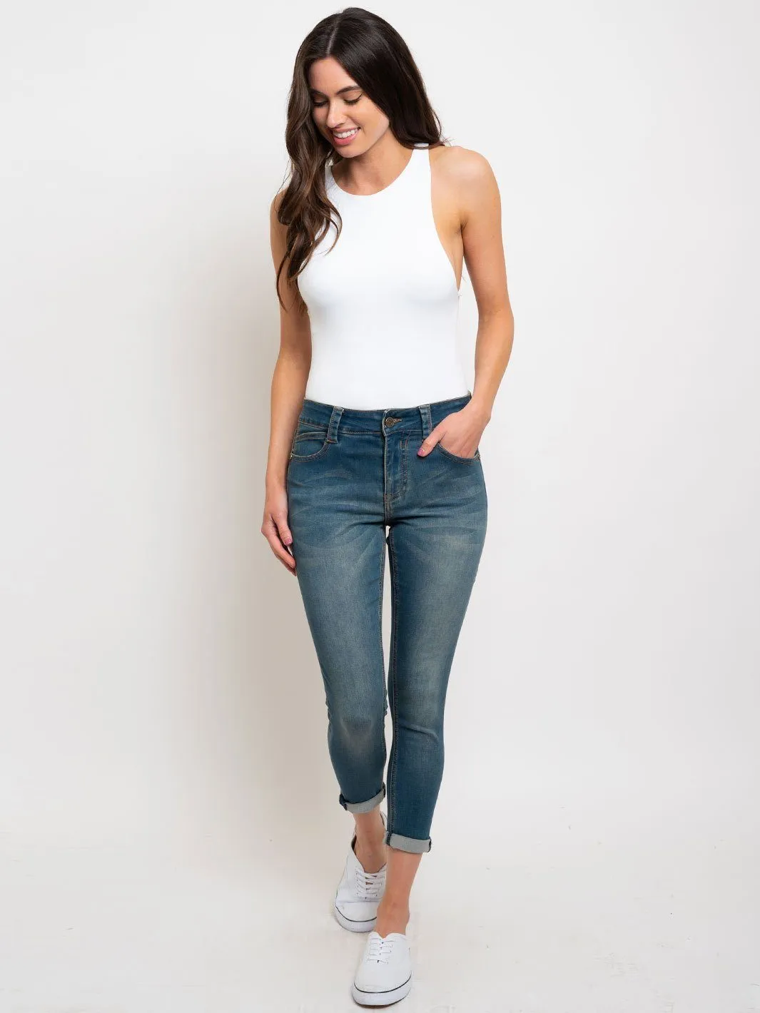 WOMEN'S SKINNY DENIM JEANS