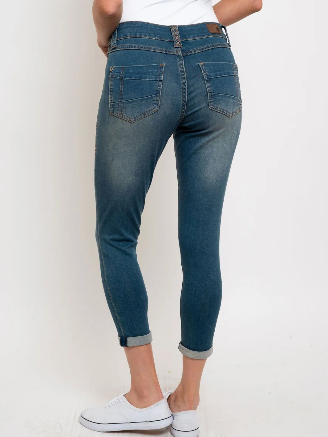 WOMEN'S SKINNY DENIM JEANS
