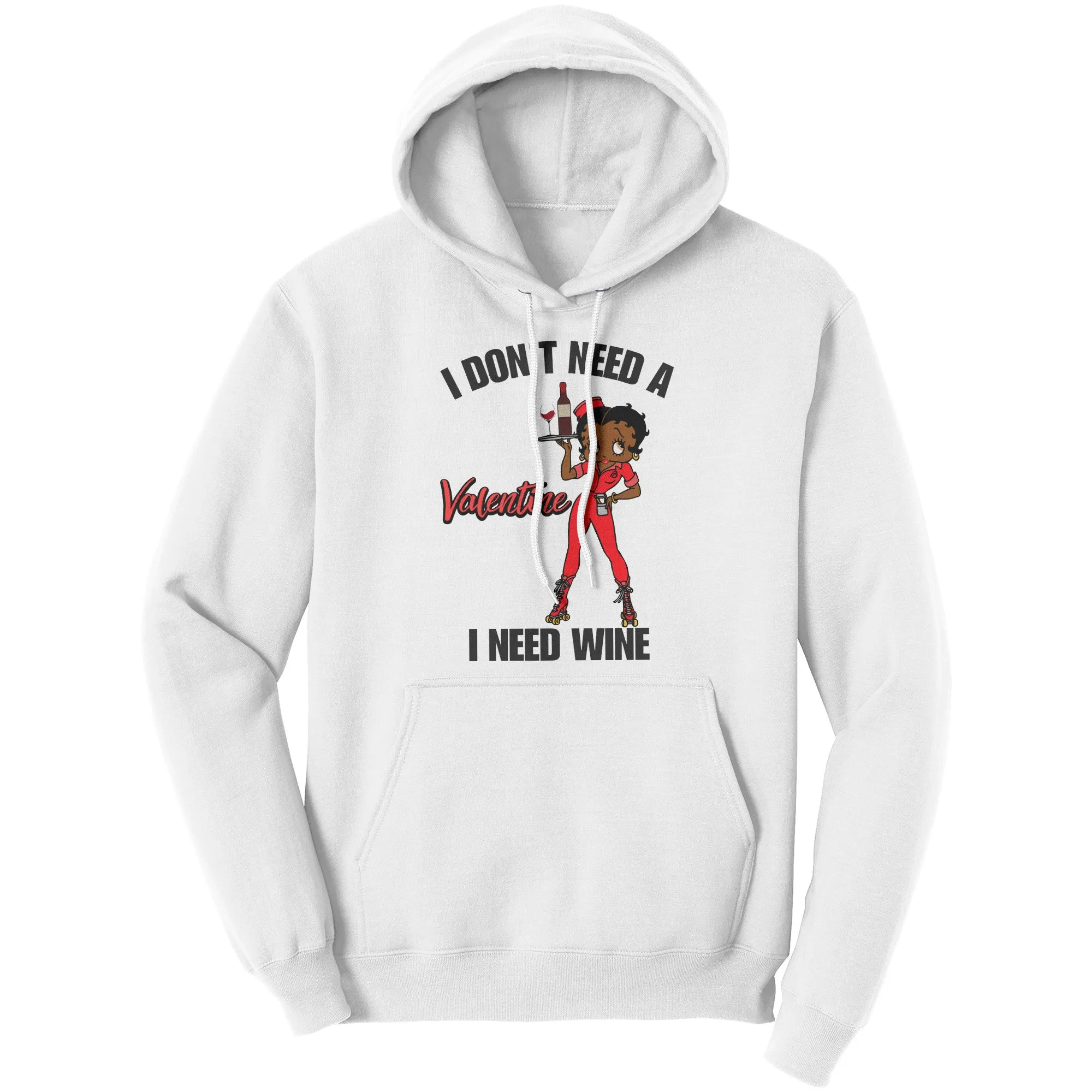 Womens Valentine Hoodie, Cute Betty Boop Hoodie, Betty Boop Valentine Hoodie, Womens Clothing, Valentines Day Gift, Valentine Gift For Her