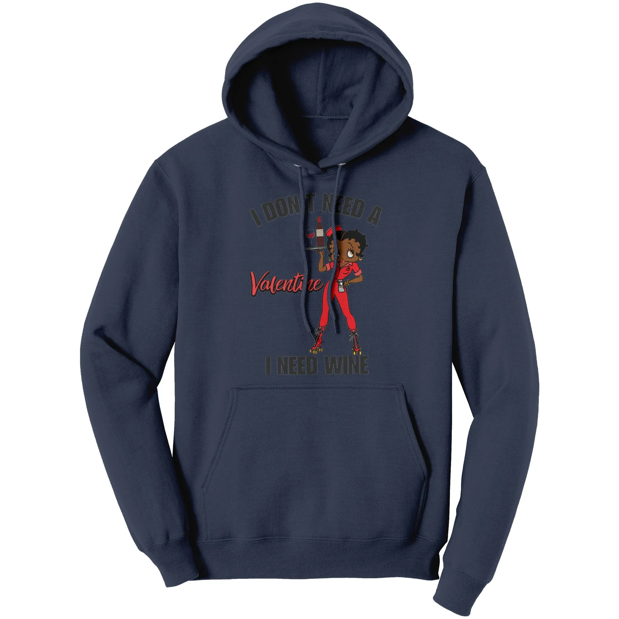 Womens Valentine Hoodie, Cute Betty Boop Hoodie, Betty Boop Valentine Hoodie, Womens Clothing, Valentines Day Gift, Valentine Gift For Her