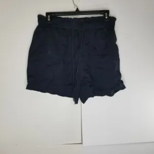 Workshop Brand Women Navy Blue Solid Shorts Size (M) Color - Dark Navy Blue
