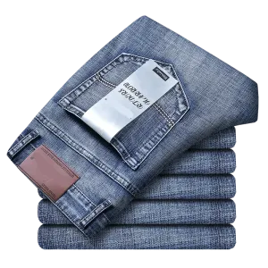Wthinlee Klassische Stretch-Denim Jeans